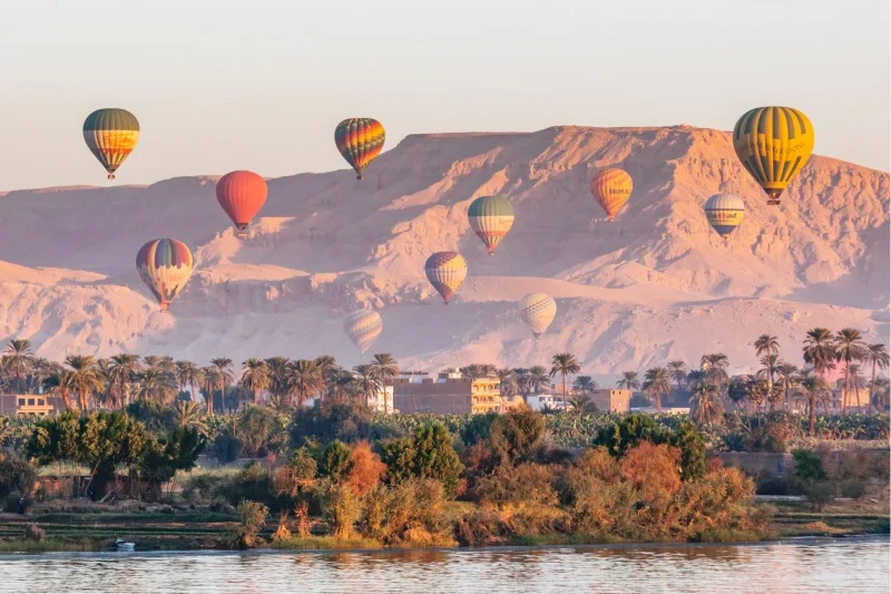 Excursión en globo en Luxor